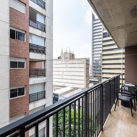 83 New Studio Next Paulista Av, Fast Wifi And Balcony São Paulo Buitenkant foto